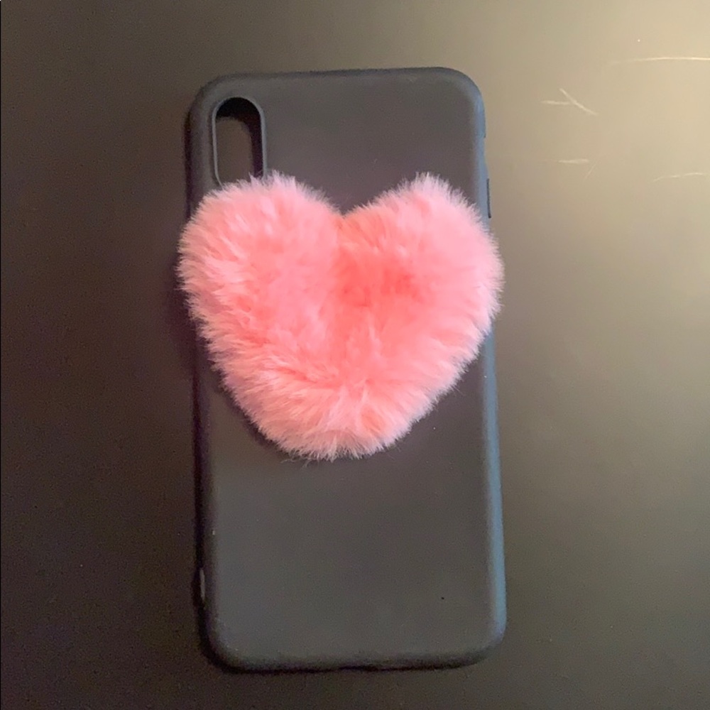 plush Iphone XS max phone case